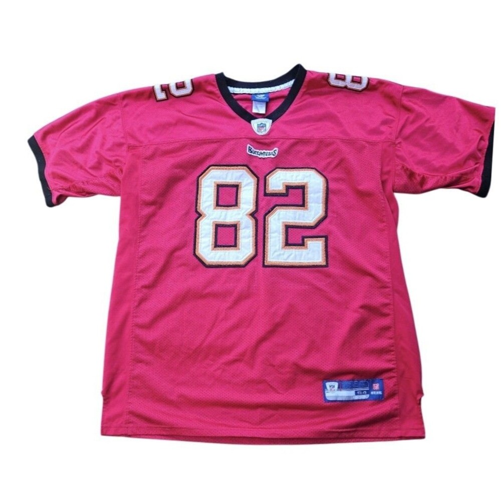 Reebok Kellen Winslow Jr Buccaneers Stitched NFL Jersey Mens 54 2XL Red